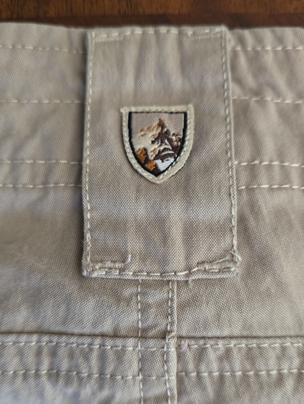 KÜHL Legendary Cargo Hiking Pants Beige Women's Size 6 Regular EUC
